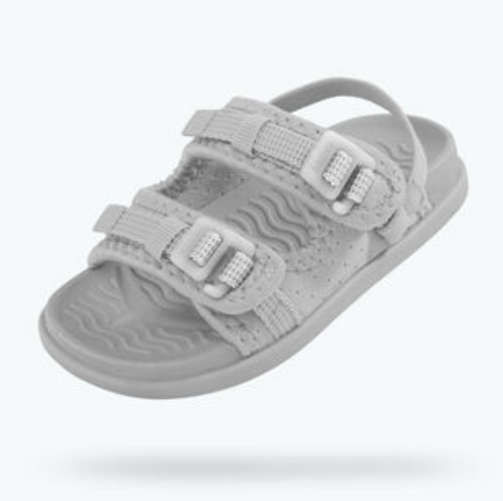 Native "Davis" 12-18 months Gray Sandals NWT